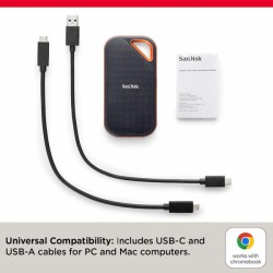 Sandisk 4TB Extreme PRO Portable SSD, Up to 2000MB/s